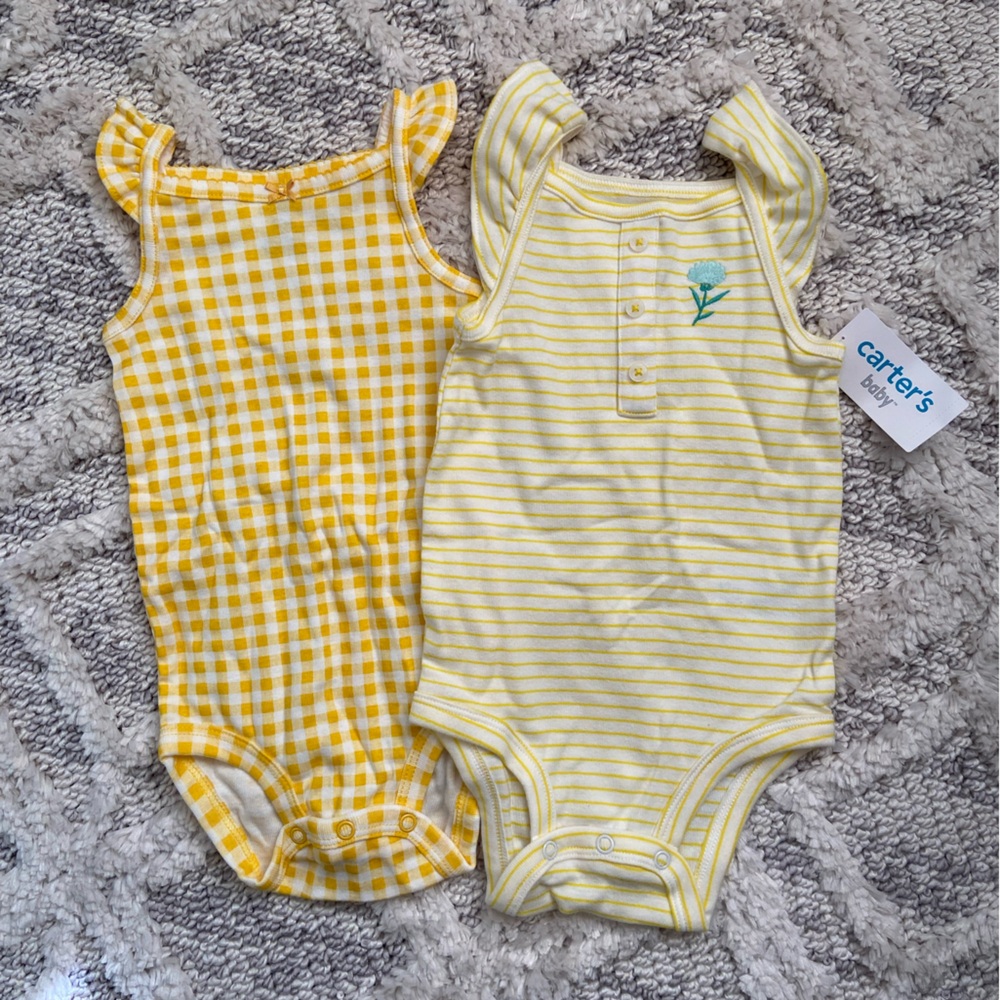 Carter’s Baby Two Piece Tank Top Bodysuits